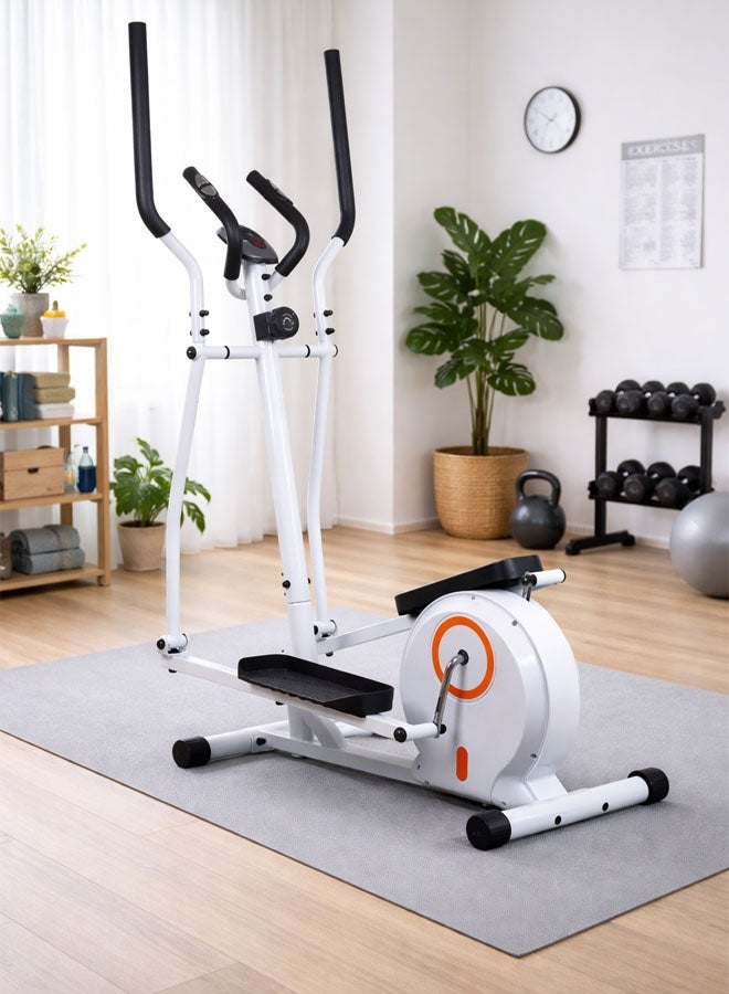Fitness World Exercise machine with LCD screen and adjustable magnetic resistance for cardio, training, and fitness. - Image 1